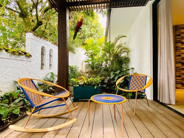 Terraza o patio