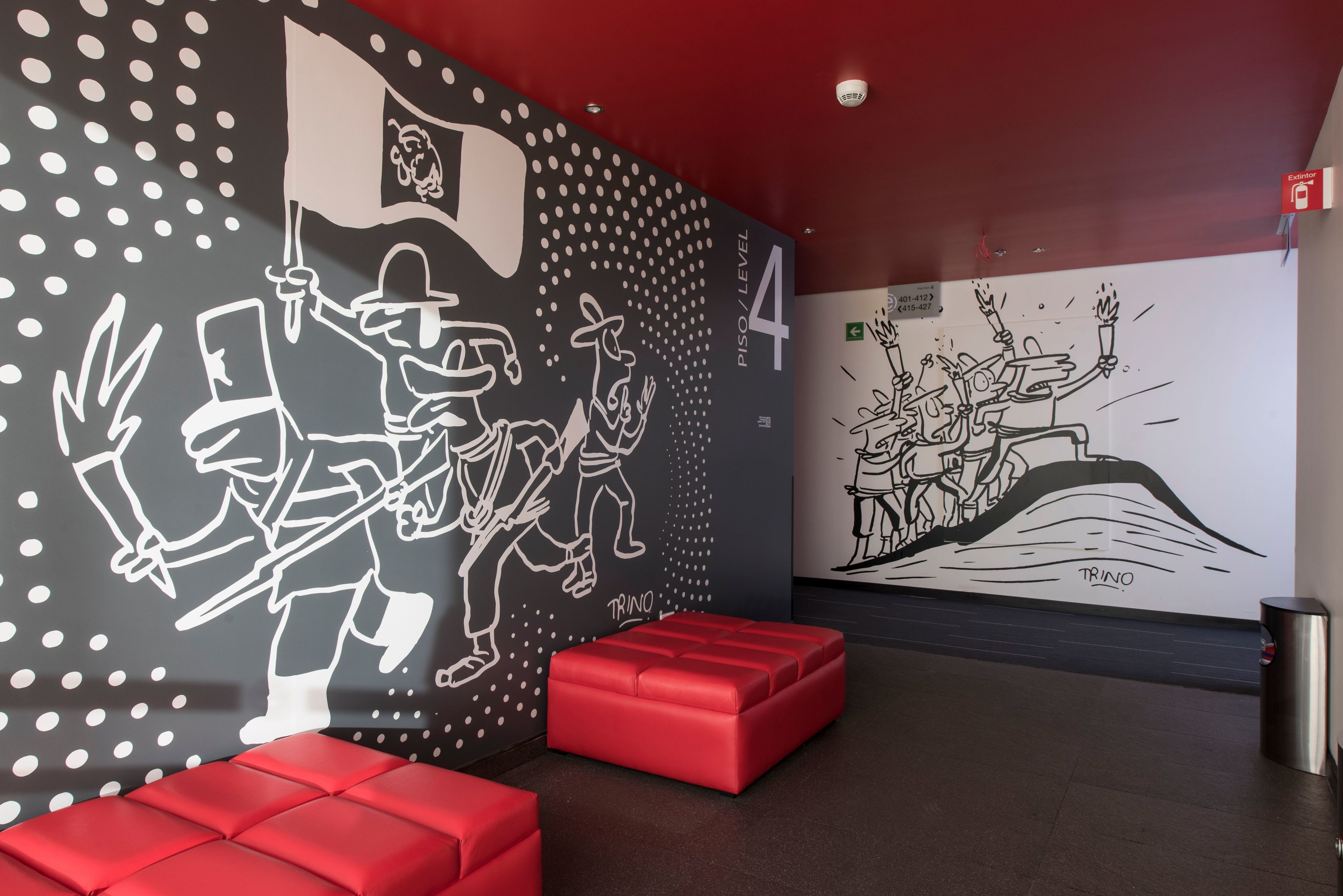 room, 1 queen bed, non smoking | hallway