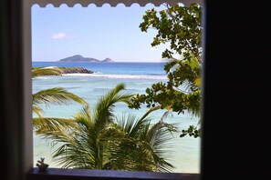 Uitzicht vanuit de kamer