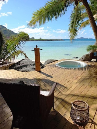 小型双人房, 露台, 海景 | 私人 SPA 浴缸. 拉贝尔托图酒店