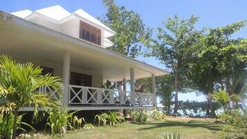 Fassade der Unterkunft