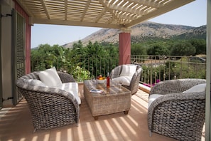 Villa, 2 Schlafzimmer, eigener Pool (5 adults) | Terrasse/Patio