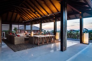 Villa, 5 Bedrooms, Private Pool | Living area | 21-inch LCD TV with satellite channels, TV, DVD player