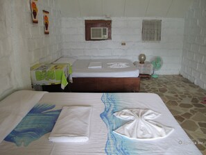 Deluxe Quadruple Room | Desk - Encenada Beach Resort (Puerto Galera)