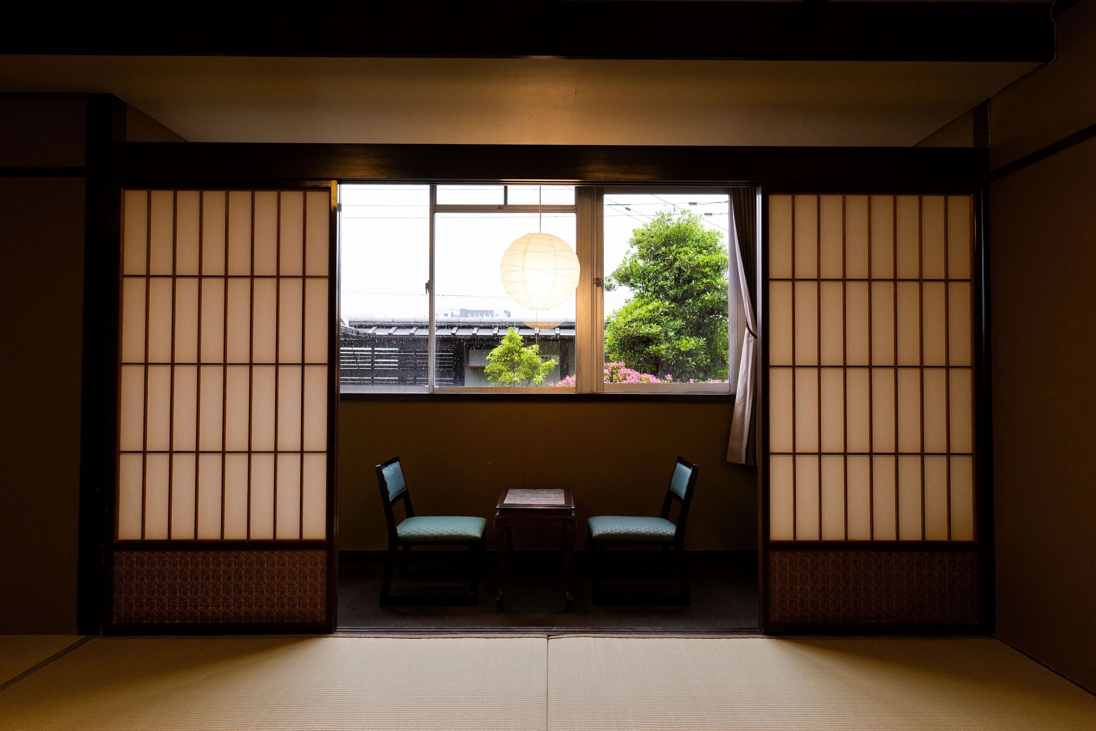 Japanese Room with Toilet and Bath (10+8 Tatami Mats for 6 People), Non Smoking | Down comforters, in-room safe, desk, free WiFi