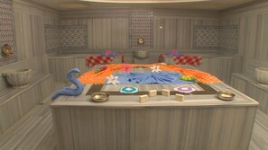 Sauna, hot tub, dan pemandian Turki/hammam