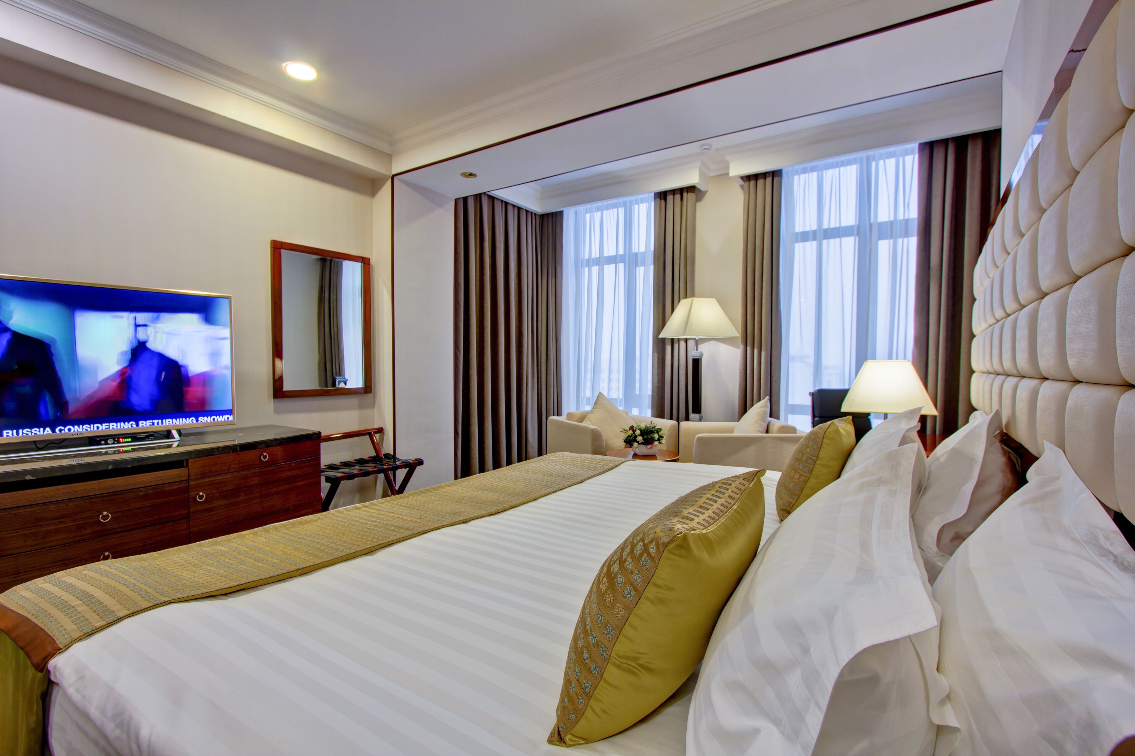 double room, city view | premium bedding, minibar, in-room safe, desk