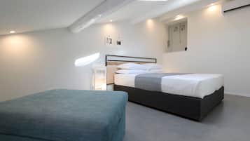 Camera tripla | Wi-Fi gratuito, lenzuola