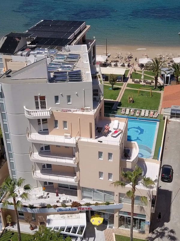 Vista a la playa o al mar