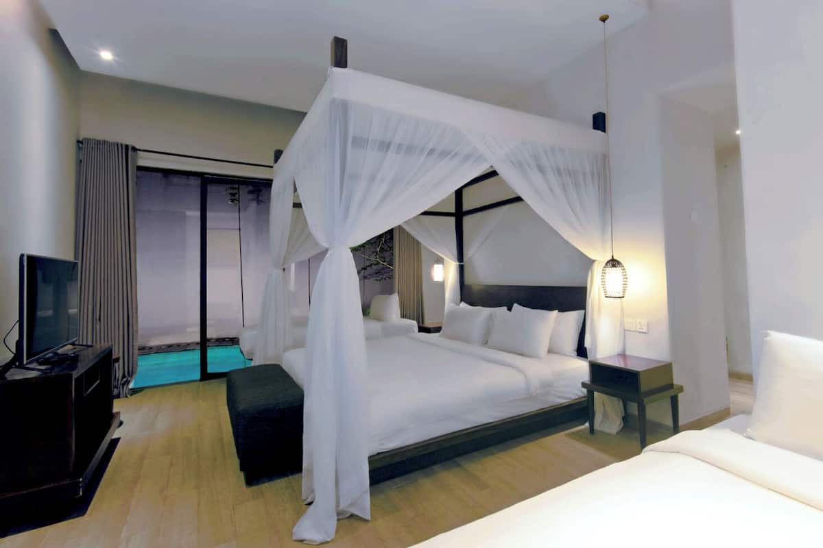 ห้องดีลักซ์สวีท (Family Villa) | ตู้นิรภัยในห้องพัก, โต๊ะทำงาน, เตารีด/โต๊ะรีดผ้า, Wi-Fi ฟรี