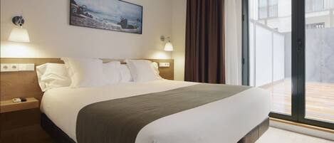 Minibar, caja de seguridad en la habitación y sistema de insonorización