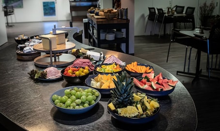 Daily buffet breakfast (DKK 110 per person)