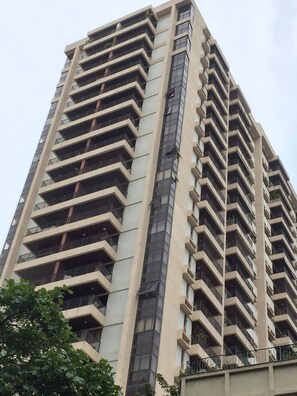 Façade de l’hébergement