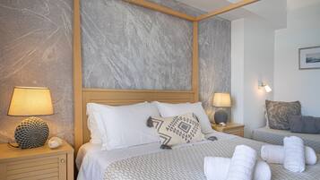 Habitación doble superior | Sábanas de algodón egipcio y ropa de cama de alta calidad