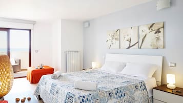 2 chambres, fer et planche à repasser, lits bébé (en supplément)