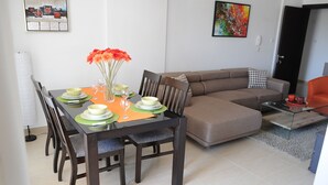 Apartment, 2 Bedrooms (Deluxe) | In-room dining - Kiti Deluxe Apartments (Kiti)