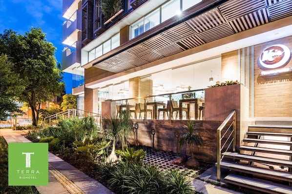 Terrace/patio - Terra Biohotel (Medellín)
