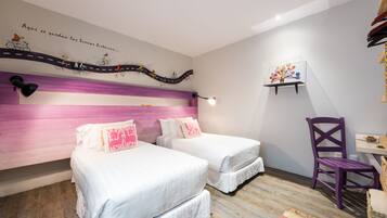 Premium bedding, down duvets, in-room safe, individually decorated