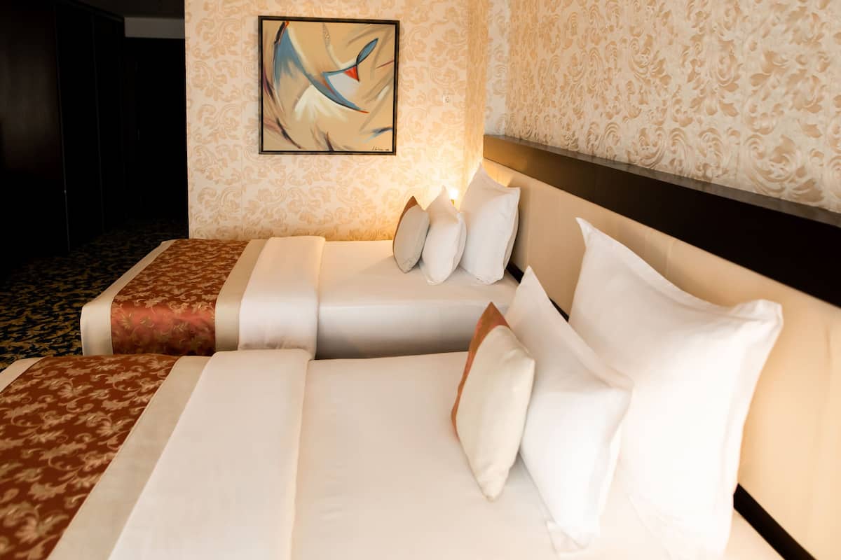 luxury double or twin room, balcony | 2 bedrooms, premium bedding, minibar, in-room safe