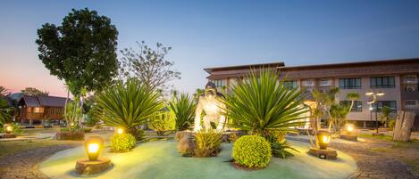 Fachada del alojamiento