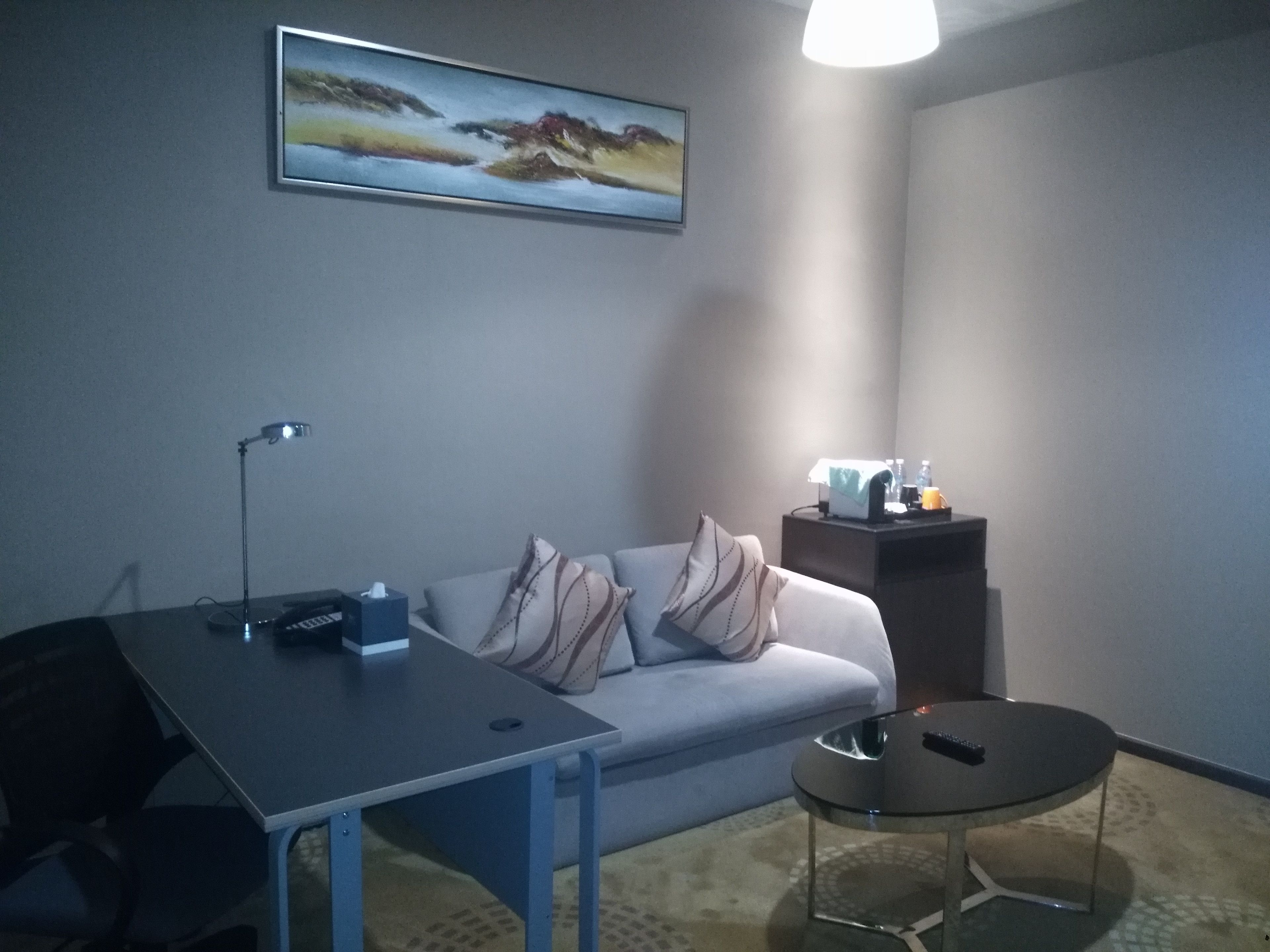 business executive | living area | flat-screen tv