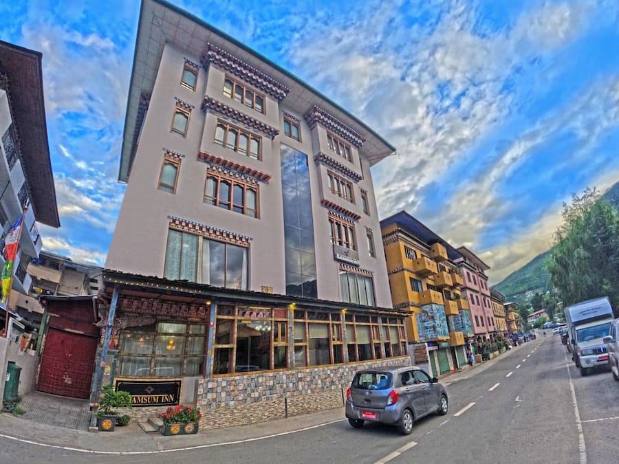 Fachada de la propiedad