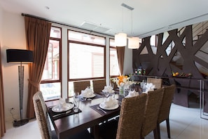 4 Bedrooms Private Pool Villa | In-room dining