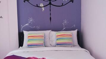 Desk, rollaway beds, free WiFi, bed sheets