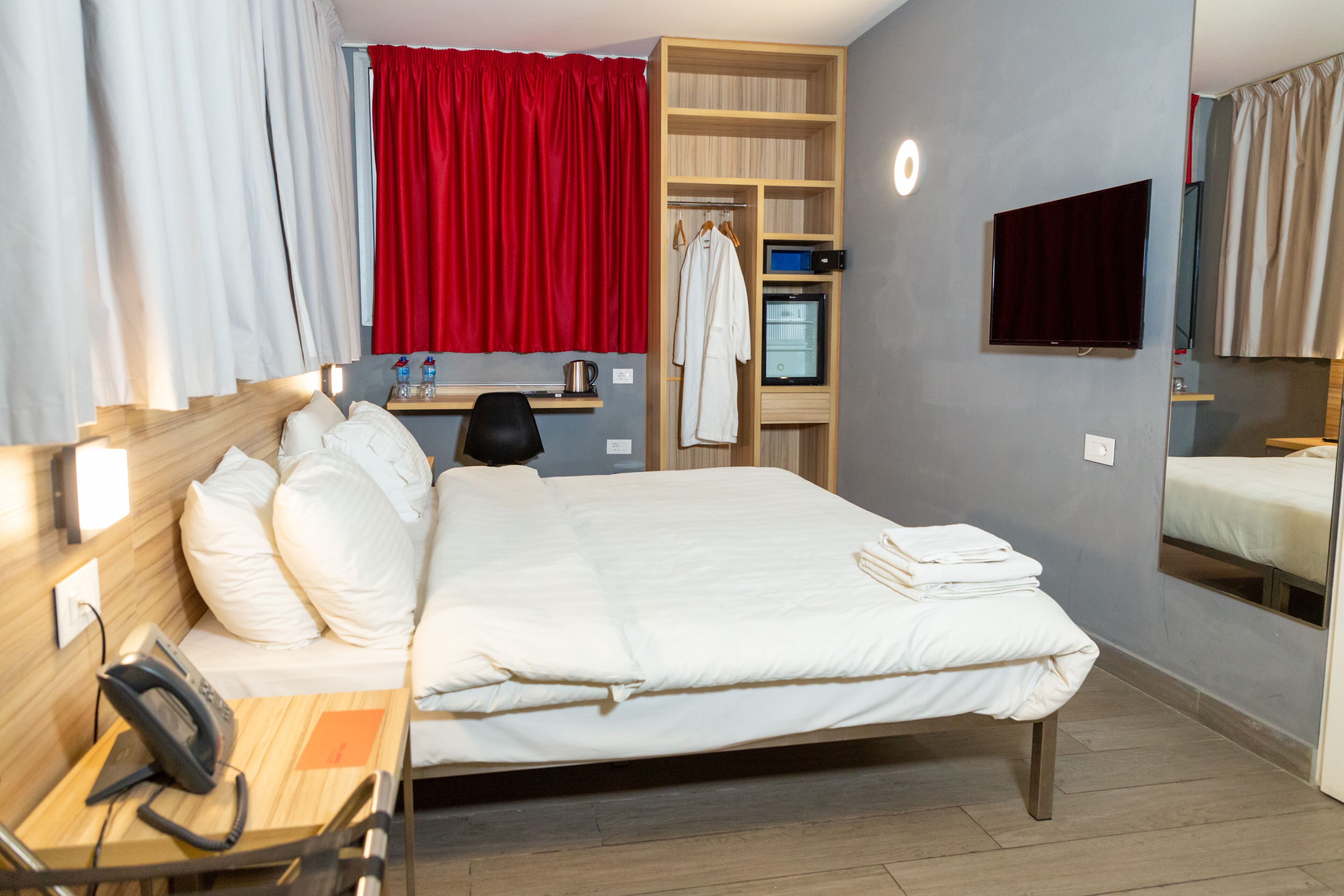 classic room | 1 bedroom, minibar, in-room safe, blackout curtains