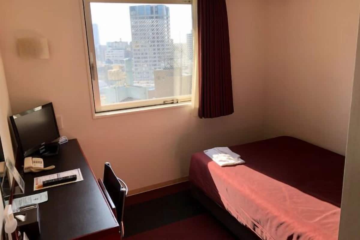 Hypo-allergenic bedding, desk, laptop workspace, soundproofing