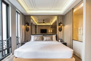 Minibar, coffres-forts dans les chambres, bureau, lits bébé (gratuits)