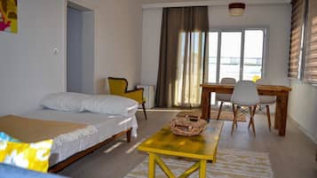 Comfort-Apartment, 1 Schlafzimmer | Hochwertige Bettwaren, Minibar, individuell dekoriert