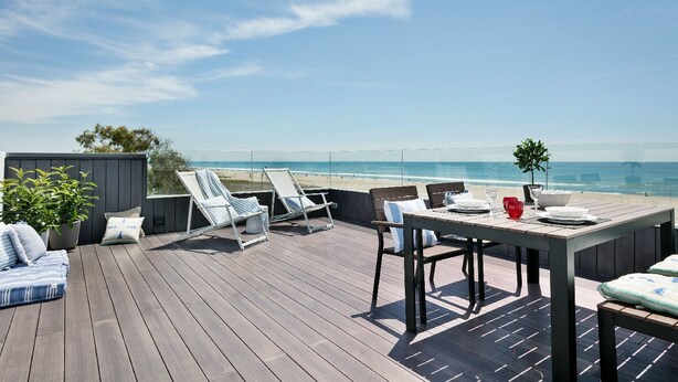 Atic blau con terraza y vistas al mar | Terraza o patio