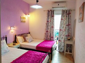Standard Studio (Quadruple) | 1 bedroom, desk, iron/ironing board, free WiFi - Orion Apartments (Hersonissos)