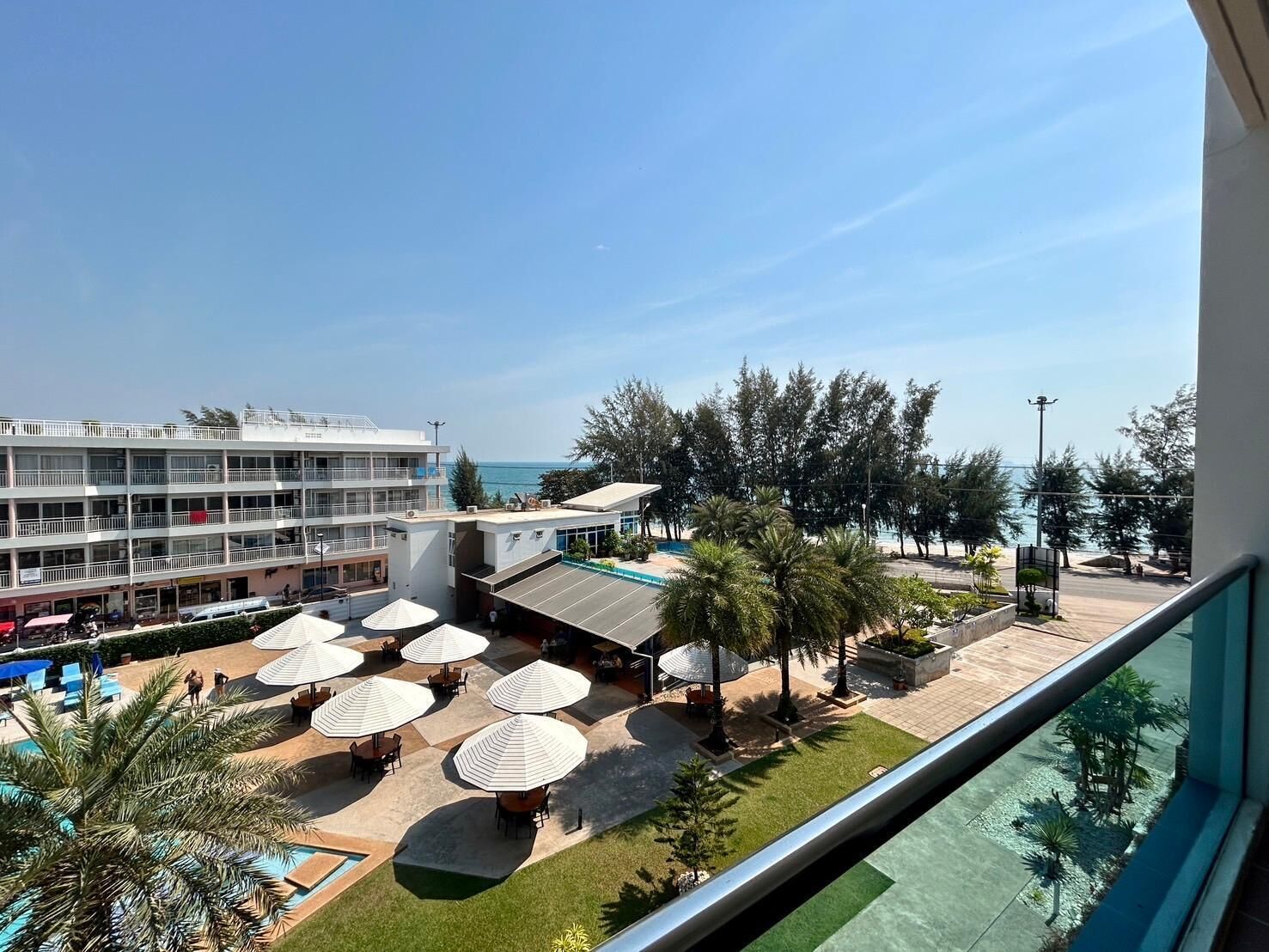 Uitzicht vanuit accommodatie