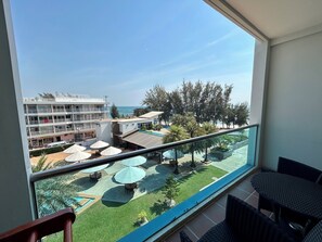 Deluxe Twin Room | Terrasse/patio