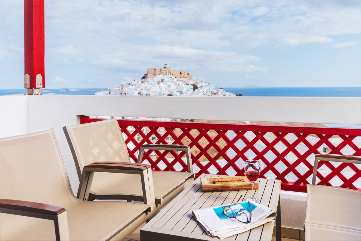 Neptune Apartment | バルコニーからの眺望