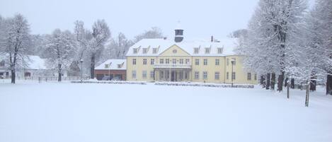 Majoituspaikan julkisivu