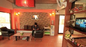 Sala de estar en el lobby