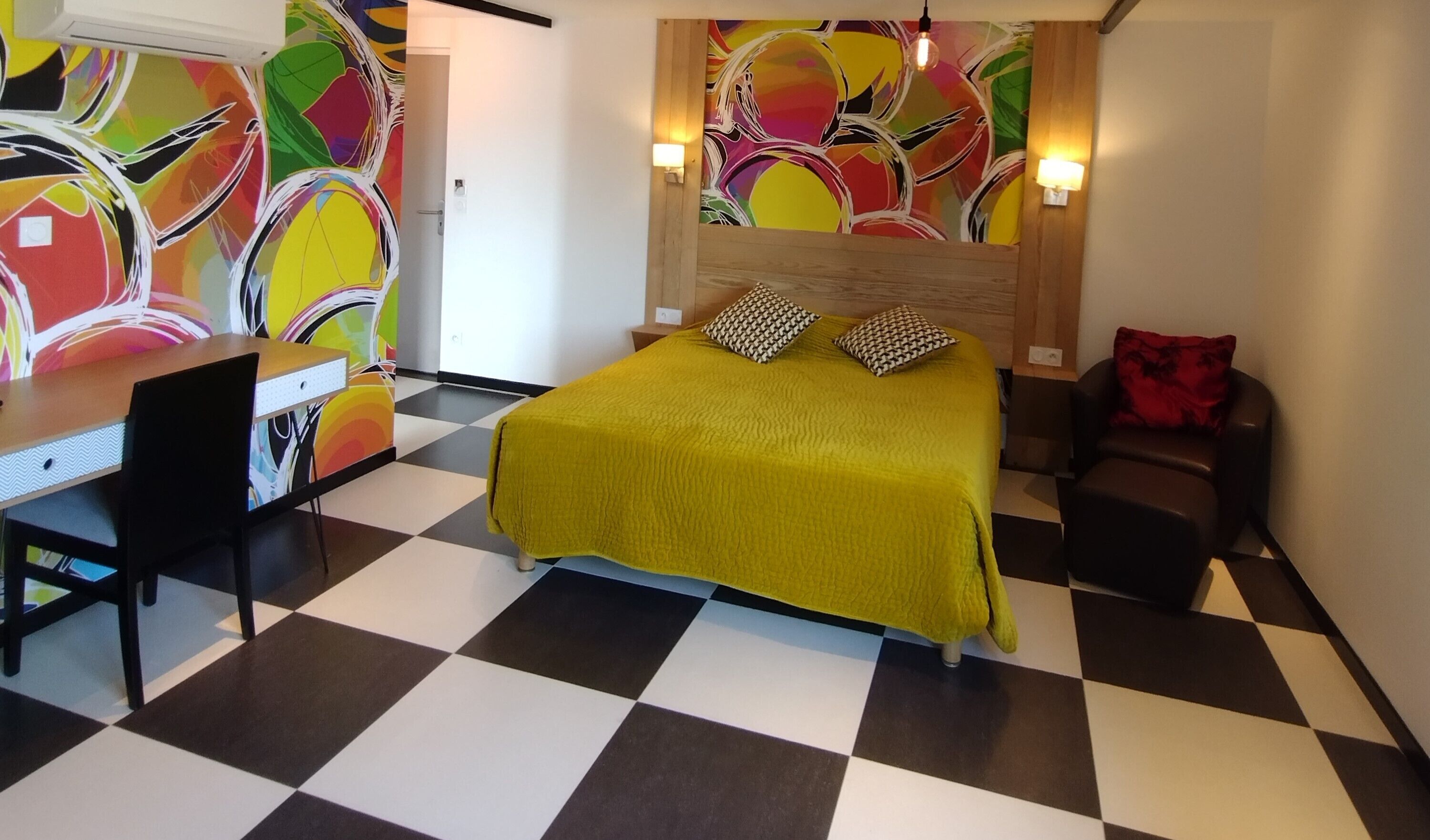 豪華客房 | 遮光布/窗簾、隔音、熨斗/熨衣板、免費無線上網