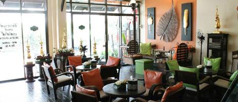 Sitzecke in der Lobby