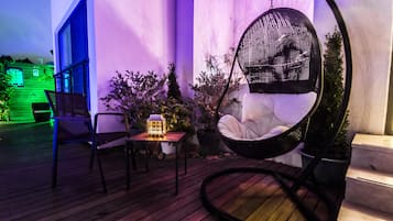 Sala de estar en el lobby