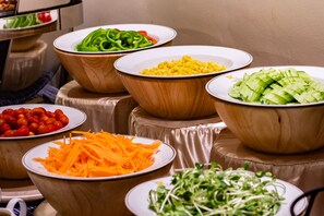Daily buffet breakfast (THB 250 per person) - Viangluang Resort (Chiang Mai)