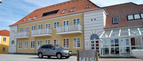 Fassade der Unterkunft