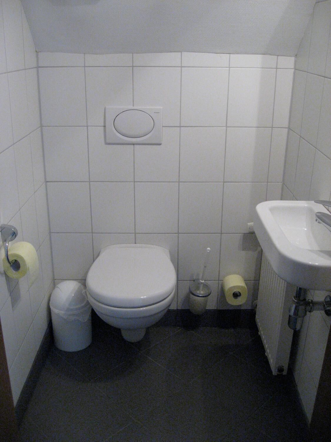 double room, shared bathroom | bathroom | shower, hair dryer, towels