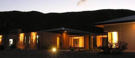 Blick von der Unterkunft