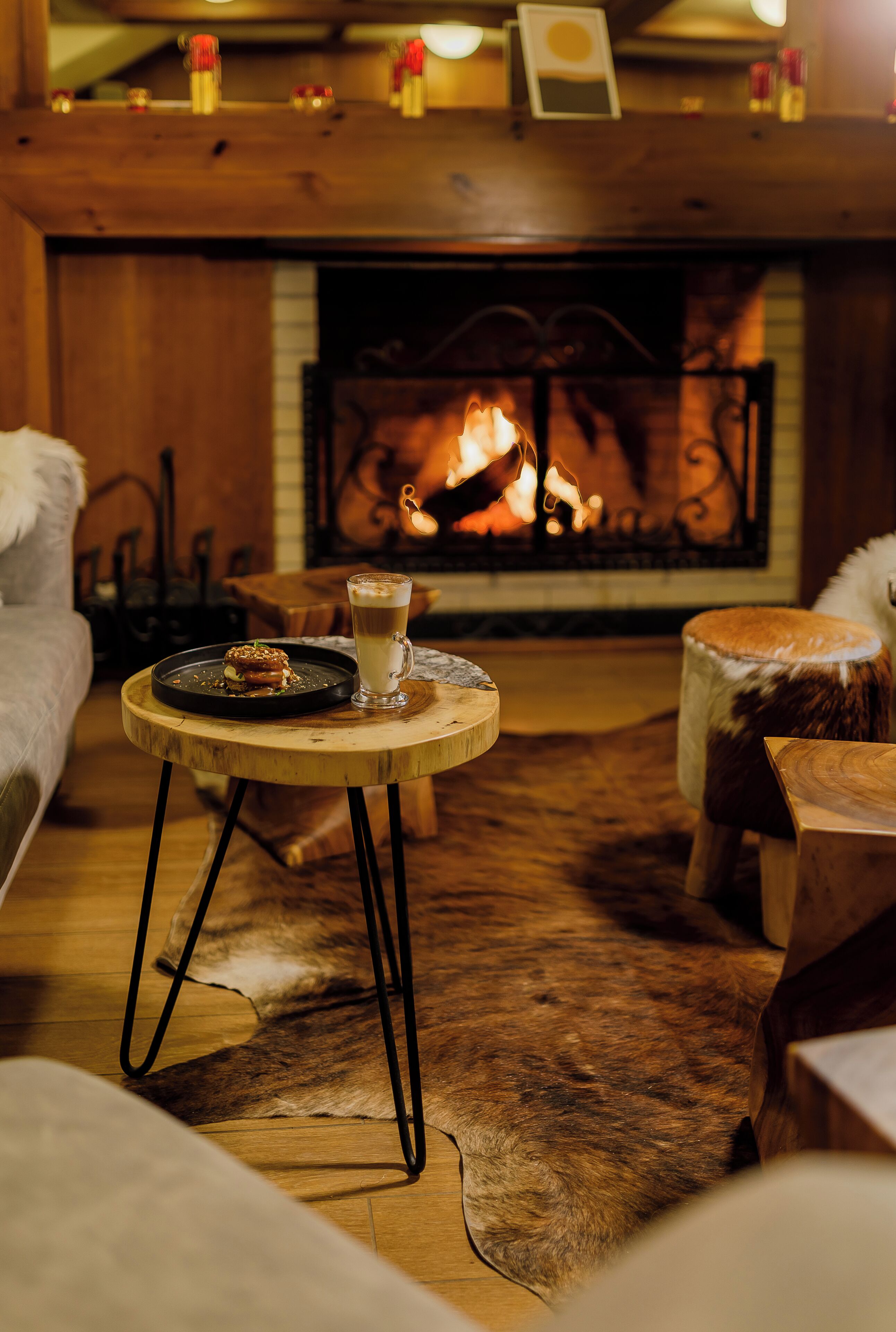 Sala de estar en el lobby