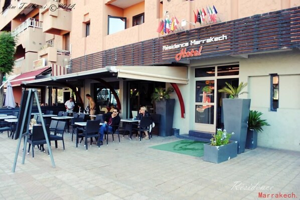 Entrée de l’hébergement