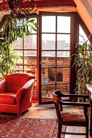 公寓, 阳台, 城市景观 | 露台