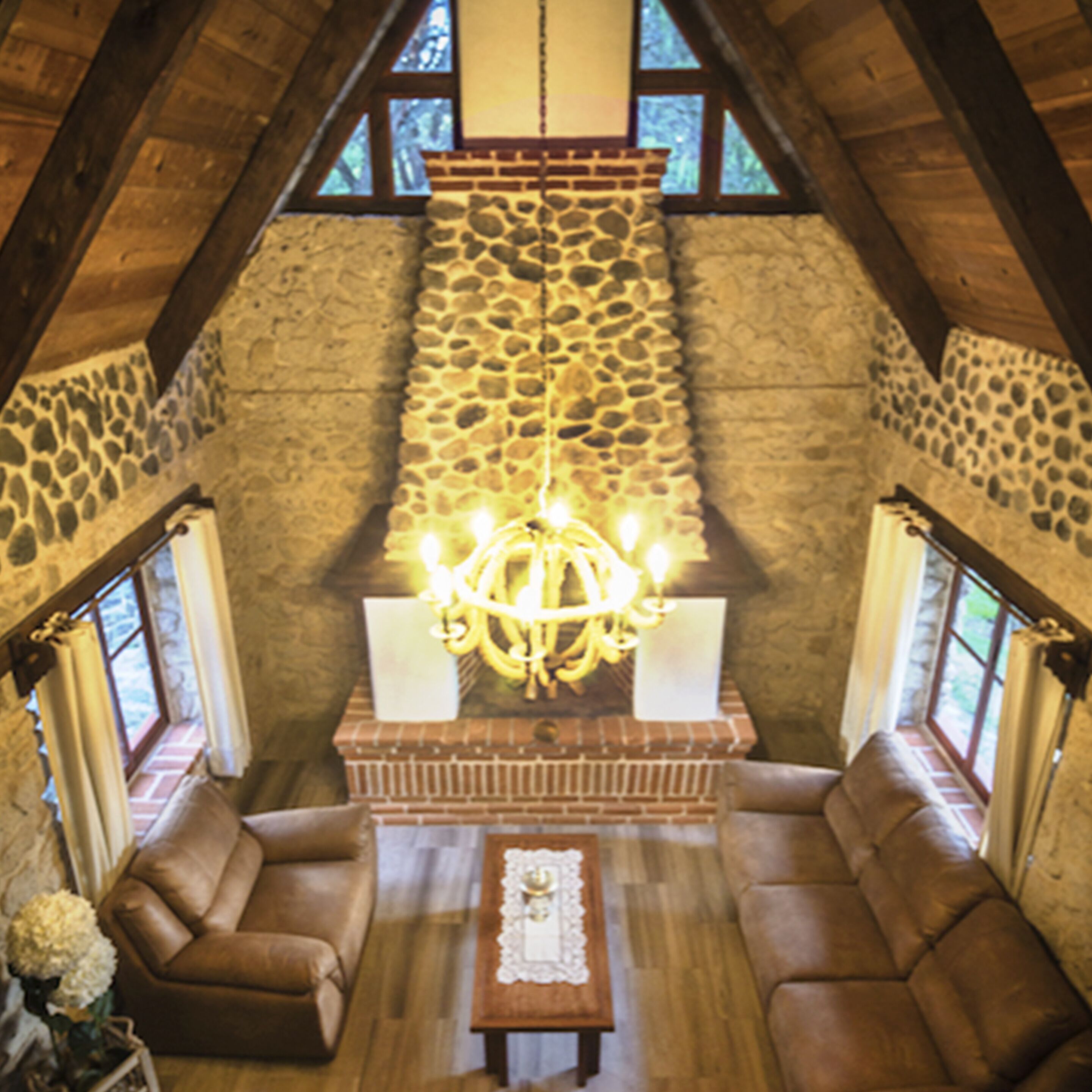 House, 3 Bedrooms, Kitchen | Living area | 42-inch flat-screen TV with cable channels, TV, fireplace